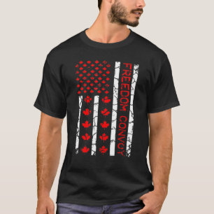 Freedom Convoy 2022 Support Canadian Truckers T-Shirt
