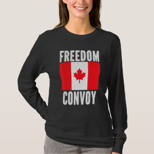 Freedom Convoy 2022 Support Our Truckers Canada US T-Shirt