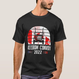 Freedom Convoy 2022 Supporter I Support Canadian T T-Shirt