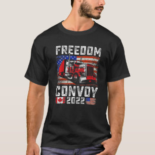 Freedom Convoy 2022 Supporter I Support Canadian T T-Shirt