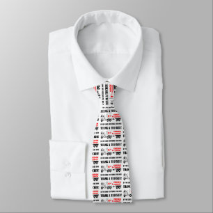 Freedom Convoy Canada Canadian Flag Tie