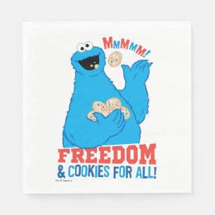 Freedom & Cookies For All! Napkin