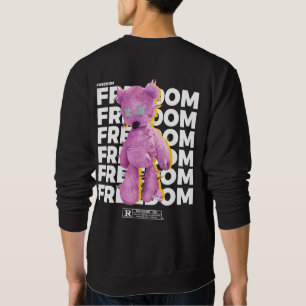 FREEDOM cool urban streetwear Sweatshirt