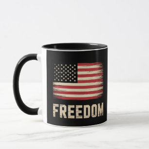 Freedom Costume for Men Women Patriotic Mug