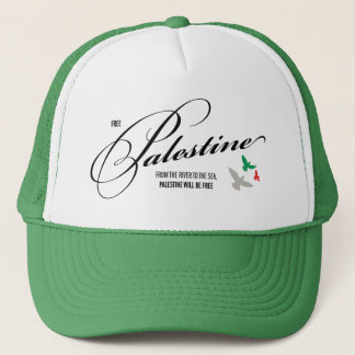 Freedom Crown: 'Free Palestine' Advocacy Hat