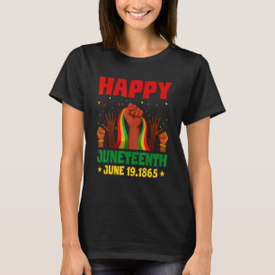 Freedom Day African American Juneteenth June 19th T-Shirt