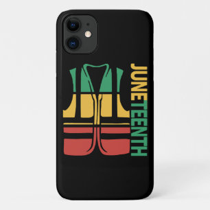 Freedom Day Vest Coworker Swagazon Associate Junet iPhone 11 Case