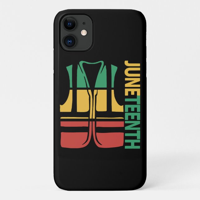 Freedom Day Vest Coworker Swagazon Associate Junet Case-Mate iPhone Case (Back)