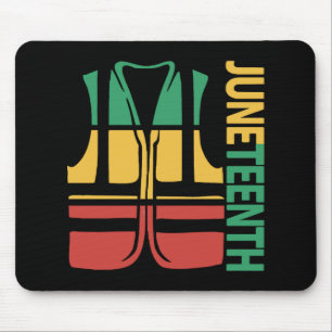 Freedom Day Vest Coworker Swagazon Associate Junet Mouse Pad