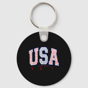 Freedom Democracy Truth Usa Anti-trump 4th Of July Key Ring