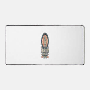 Freedom Democracy Truth Vintage Patriotic Shirt De Desk Mat