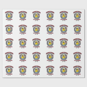 Freedom Duck Vintage Patriotic Humour Wrapping Paper