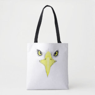 FREEDOM EAGLE GOES SHOPPING WITH YOU! TOTE BAG