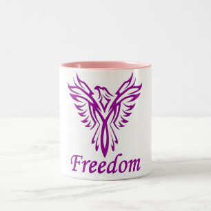 Freedom Eagle mug - choose style & colour