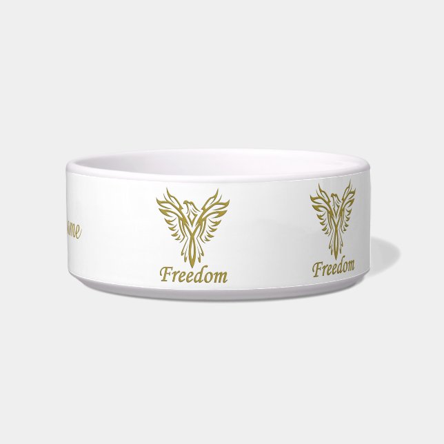 FREEDOM EAGLE pet bowls (Right)
