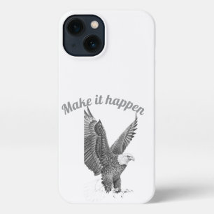 Freedom Eagle Sketch Phone Case