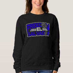 Freedom El Salvador - El Salvador Crypto And Pride Sweatshirt