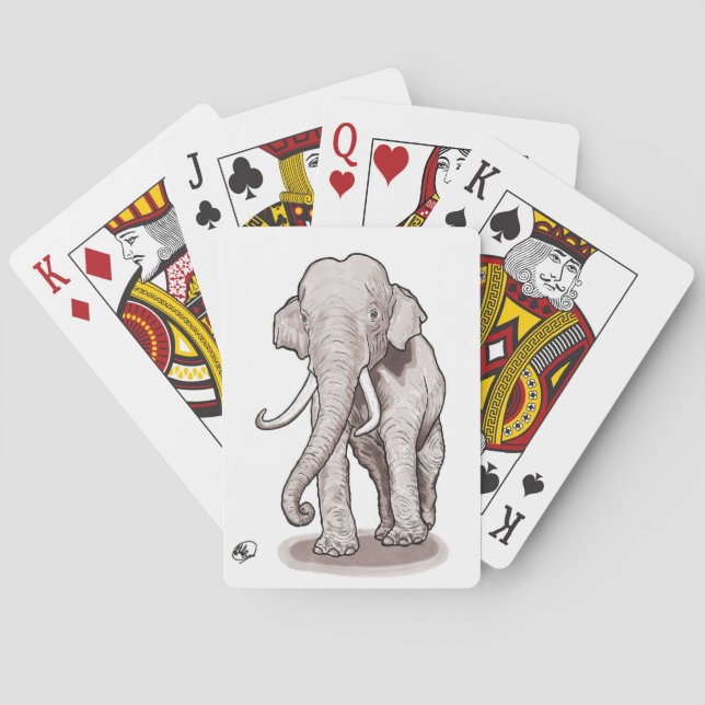 Freedom Elephant Playing Cards (Back)