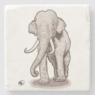Freedom Elephant Stone Coaster