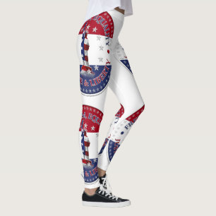 Freedom, Equality, Justice And Liberty Leggings