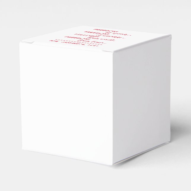 FREEDOM... FAVOUR BOX (Front Side)