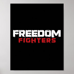Freedom Fighter Resistance Movement 4th July Indep Poster
