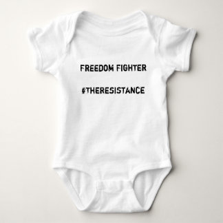 Freedom Fighter, #TheResistance Baby Bodysuit