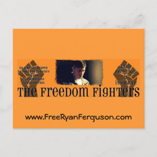 Freedom Fighters Ryan Fergn Postcard