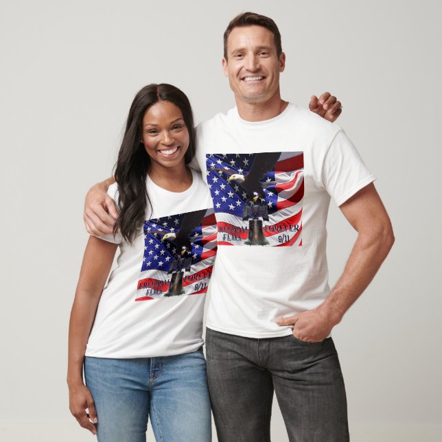 Freedom Flies Forever 9/11 T-Shirt (Unisex)