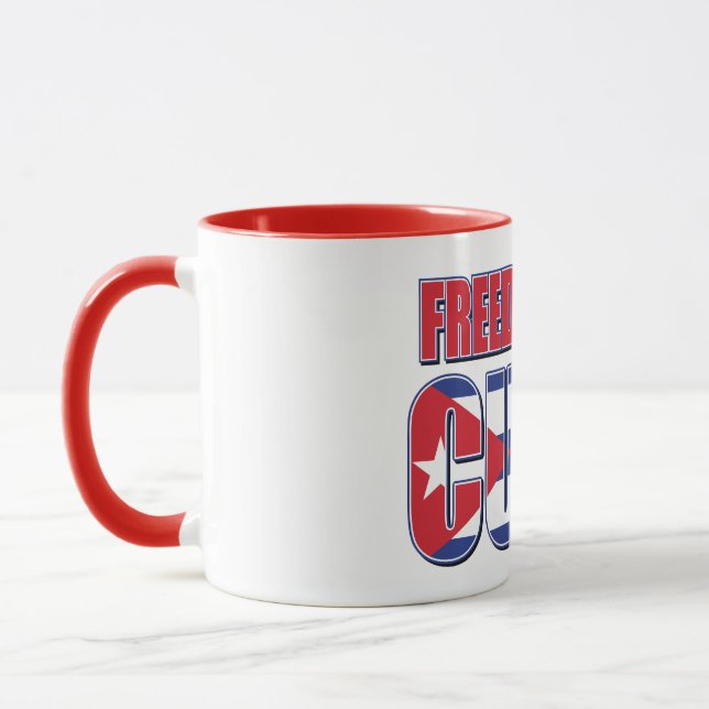 Freedom for Cuba Mug (Left)