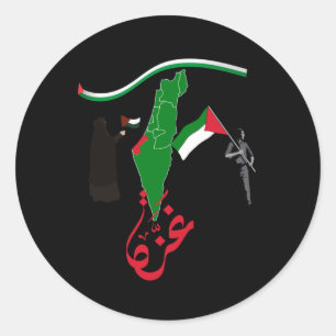 Freedom For Gaza Sticker