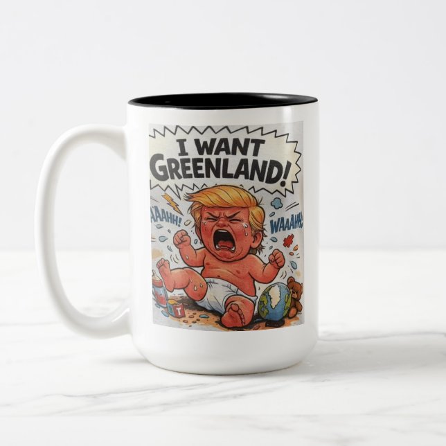 Freedom for Greenland Mug (Left)