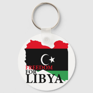 Freedom for Libya Key Ring