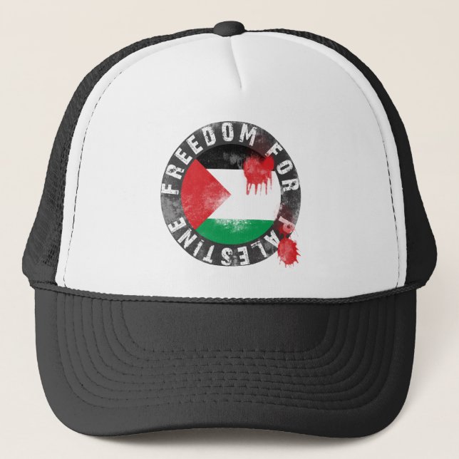Freedom for Palestine Trucker Hat (Front)