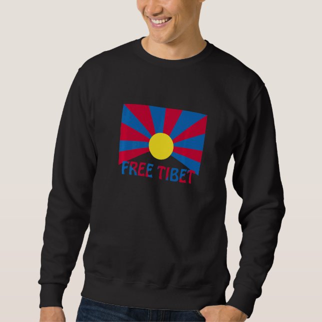 Freedom for Tibet - Flag free Tibet Premium_1 Sweatshirt (Front)