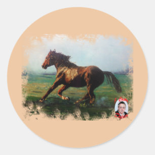 Freedom/Freedom/Freedom Classic Round Sticker