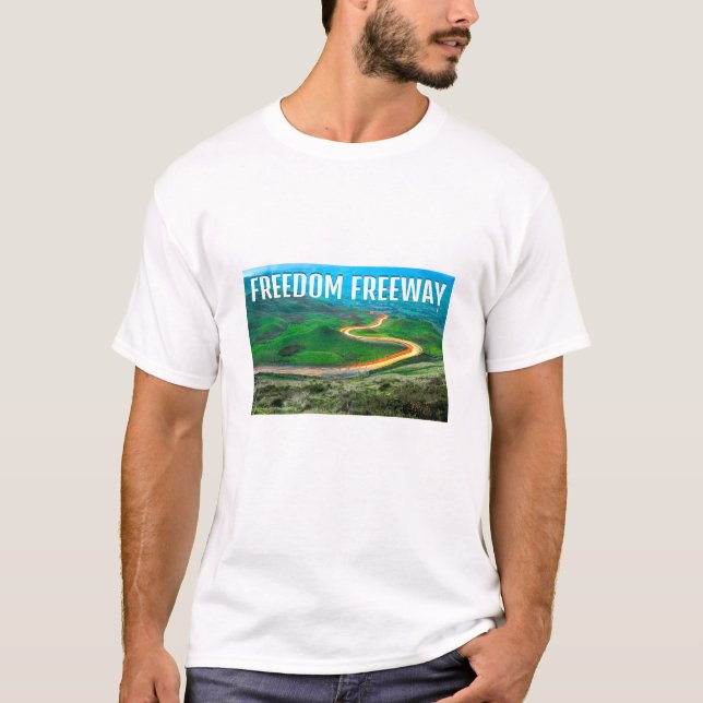 Freedom Freeway (light) T-Shirt (Front)
