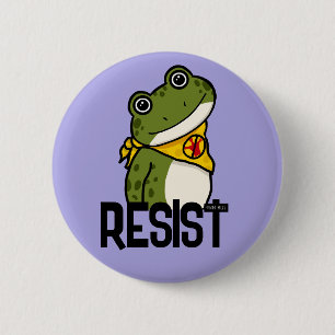 Freedom Frog Button