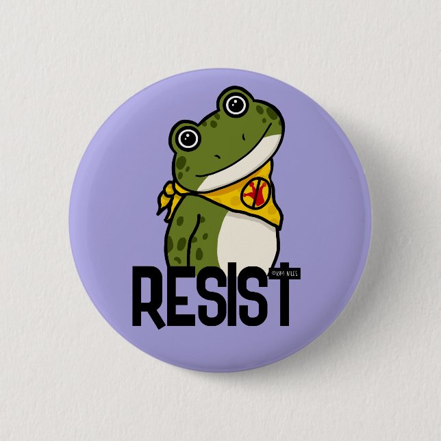 Freedom Frog Button (Front)