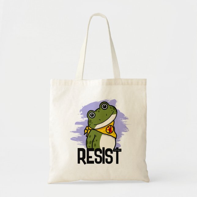 Freedom Frog Tote Bag (Front)