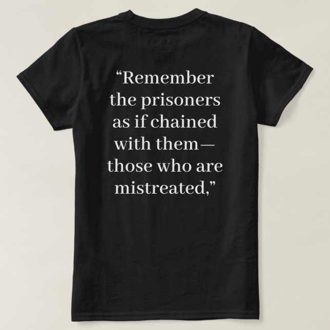Freedom from Incarceration T-Shirt (Design Back)