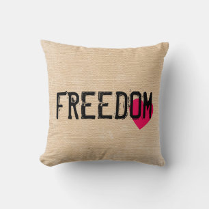 FREEDOM from our Faith Freedom Family Pillows