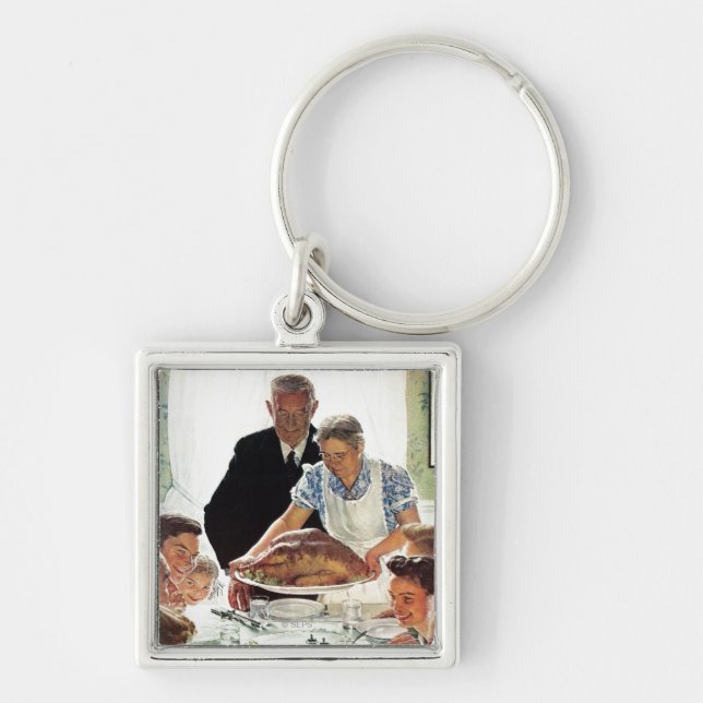 Freedom From Want Key Ring (Front)