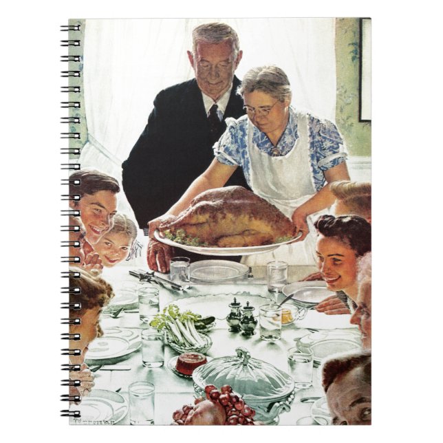 Freedom From Want Notebook (Front)