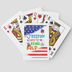 Freedom Gaming Lies In Being Bold Playing Cards