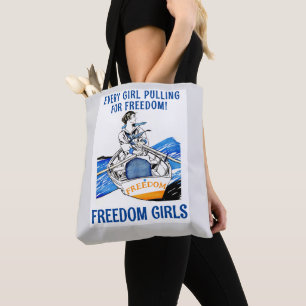 FREEDOM GIRLS Tote Bag