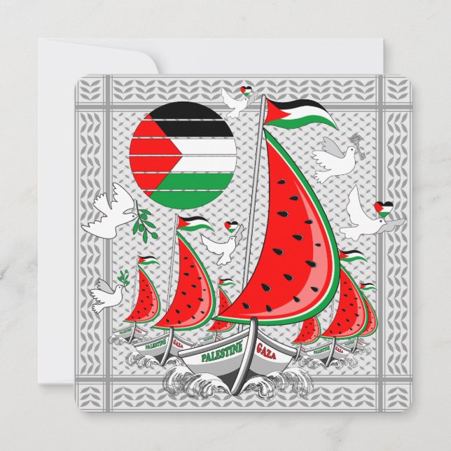 Freedom Global Sumud Flotilla Boats to Gaza (Front)