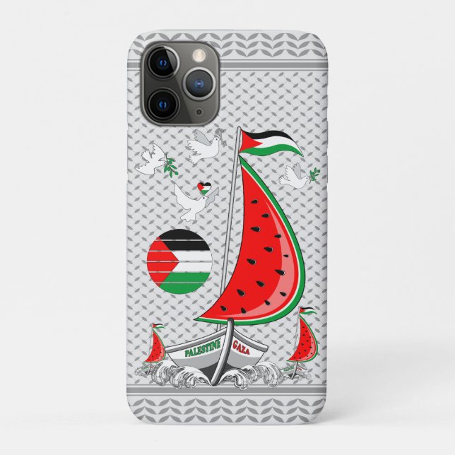 Freedom Global Sumud Flotilla Boats to Gaza Case-Mate iPhone Case (Back)