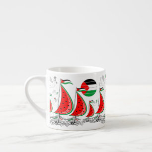 Freedom Global Sumud Flotilla Boats to Gaza Espresso Cup