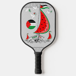 Freedom Global Sumud Flotilla Boats to Gaza Pickleball Paddle